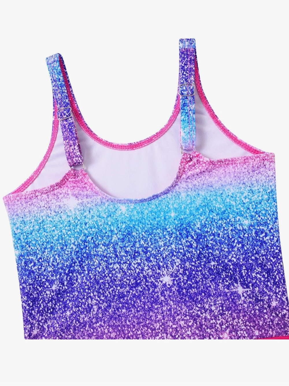 Yousie Girls’s Swimsuit One Piece - Size 9Y (fits 8 - 9 year olds) - NWT - Picture 4 of 7